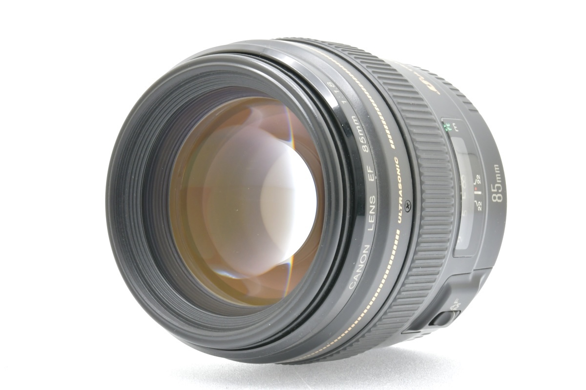 CANON LENS EF 85mm F1.8 USM EFマウント キヤノン 大口径 中