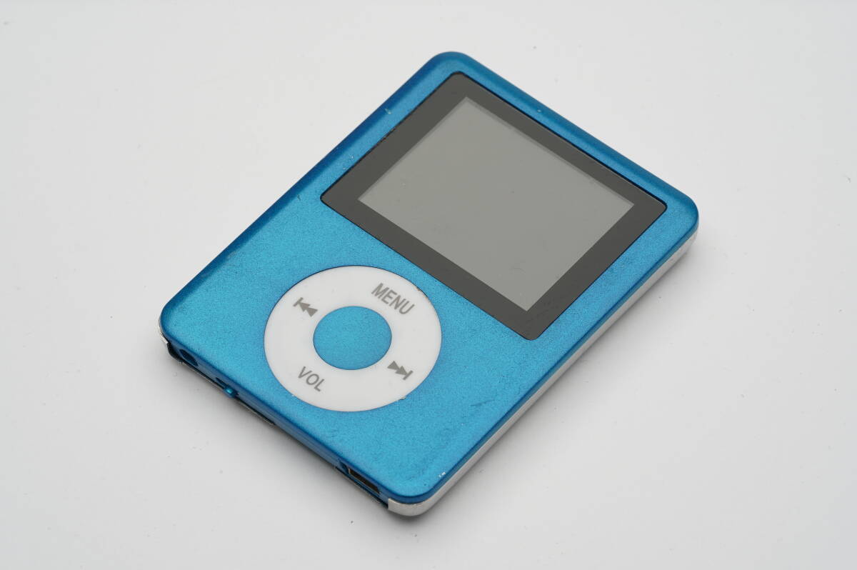 iPod風(fēng) ブルー MP3プレーヤー デジタルオーディオプレーヤー 送料180円