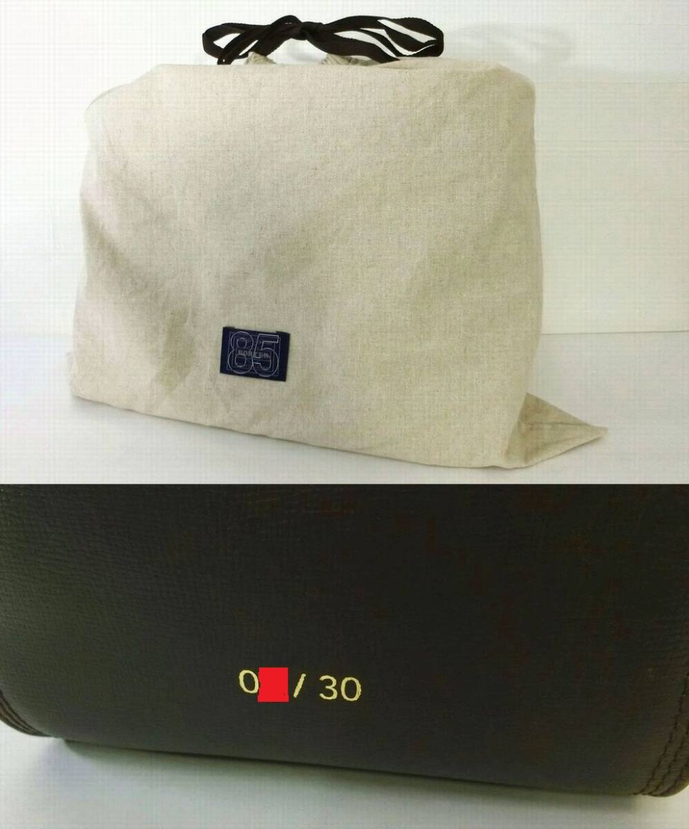  превосходный товар!PORTER* Porter Yoshida bag 85 годовщина 30 шт ограничение *CORE LEATHER CRAZY*2WAY большая сумка женский мужской очень редкий бренд б/у 