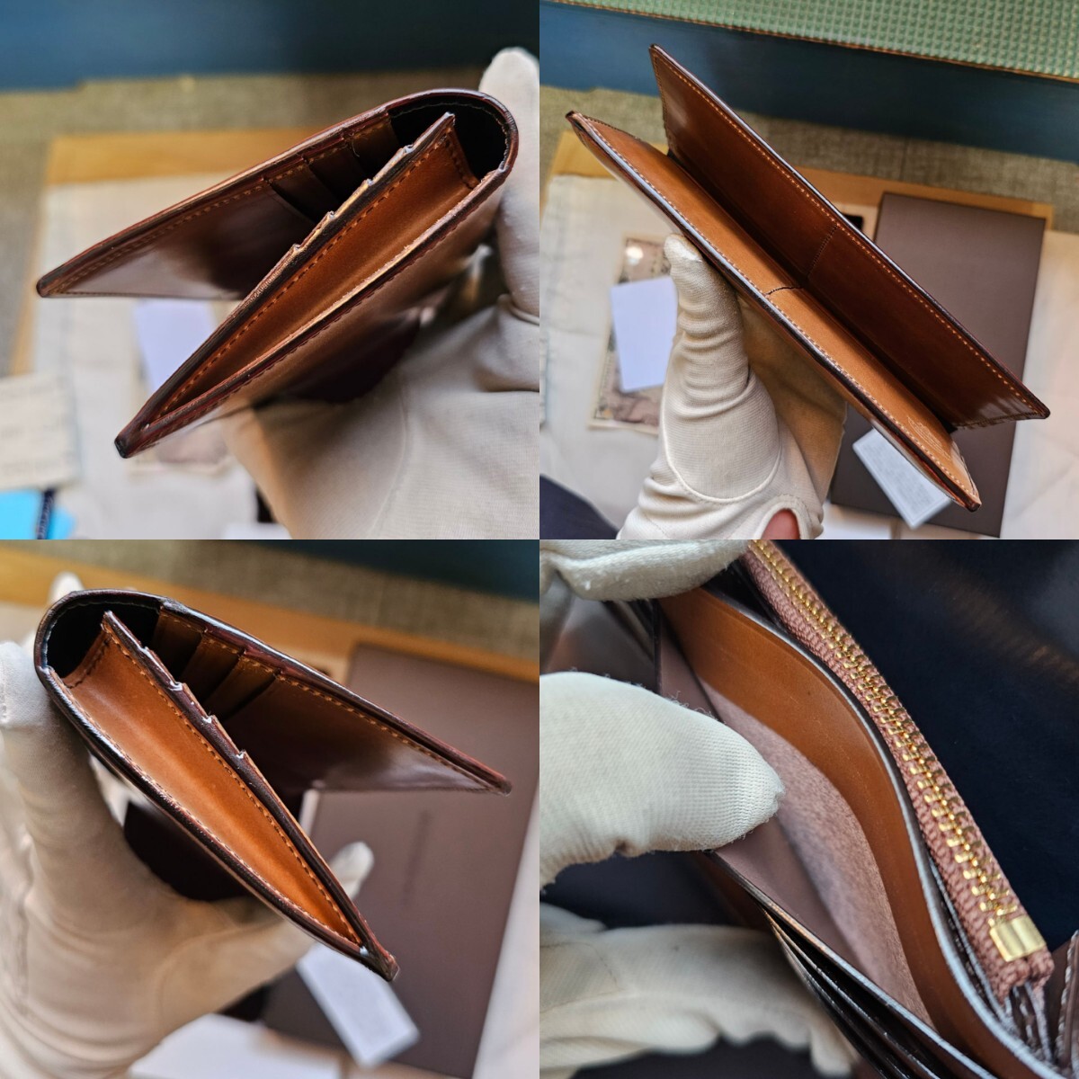 未使用!交渉歓迎!ココマイスター,COCOMEISTER,コードバン,SHELLCORDOVAN,シェルコードバン,ウイスキー,STANFORD,スタンフォード,CORDOVAN_画像10