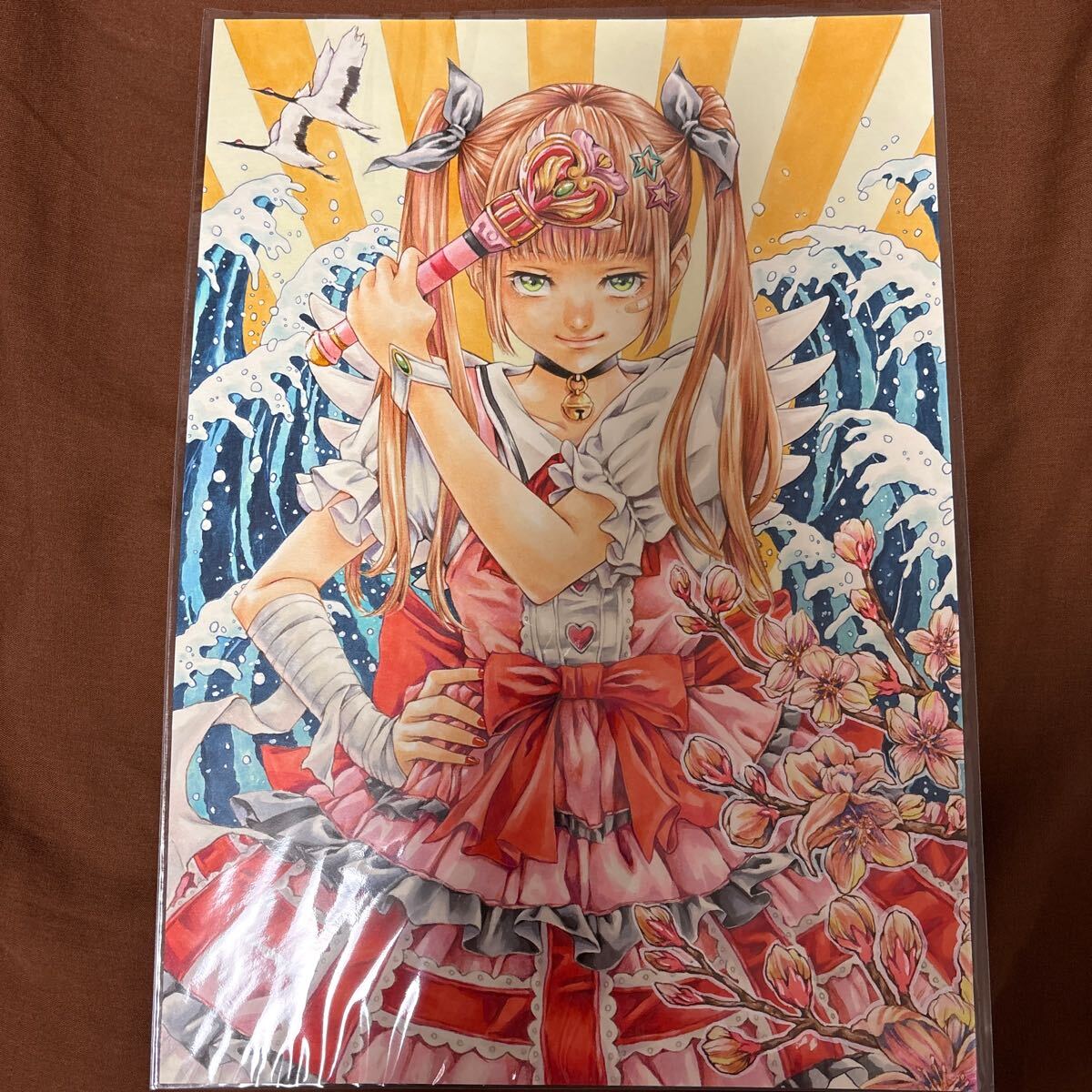 手描きイラスト 整理品 整理品 A4サイズ 手描きイラスト① ゆうパケット発送(手描き
