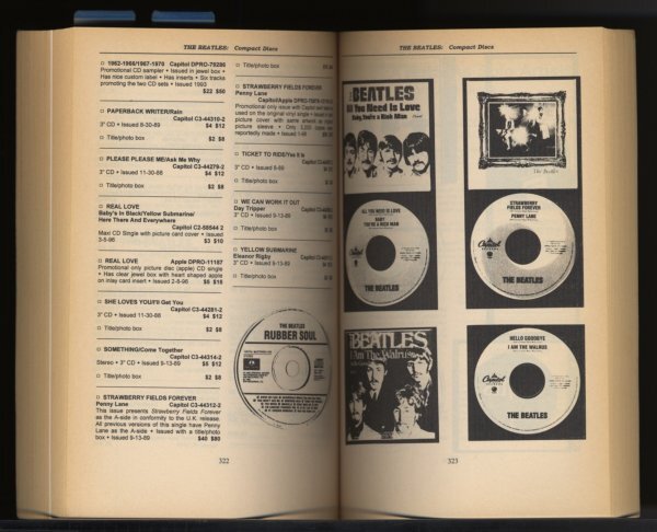 The Beatles【音楽関連本　プライスガイド　米出版】THE OFFICIAL PRICE GUIDE TO The Beatles Records and Memorabilia SECOND EDITION_画像4