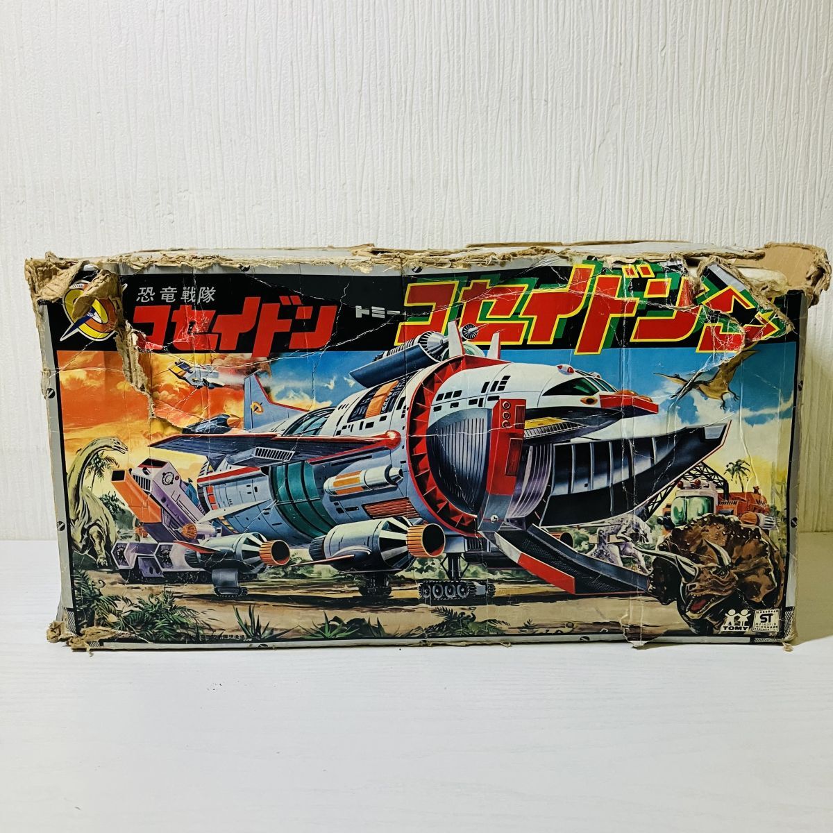 トミー 恐竜戦隊コセイドン コセイドン号 当時物 恐竜戦隊コセイドン コセイドン号 当時物 超合金 トミー 日本製