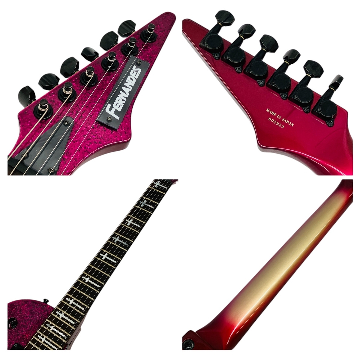 リア FERNANDES フェルナンデス RE-155C 瀧川一郎 FERNANDES RE-155C 瀧川一郎 モデル エレキギター 弦楽器