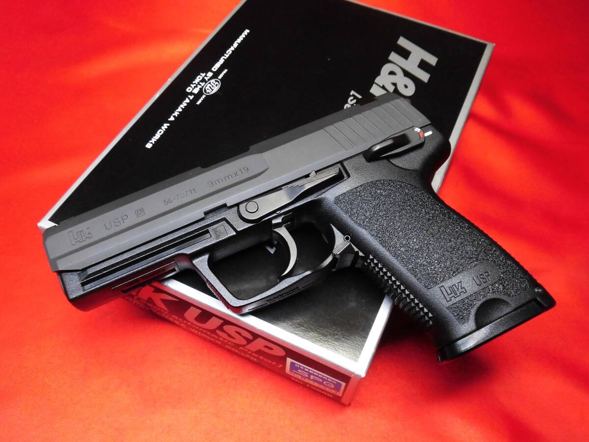 タナカワークス製ABS樹脂モデルガン H&K USP SPG合法品 未発火 未発火 タナカ H&K USP セミオートマチックピストル ABS樹脂製