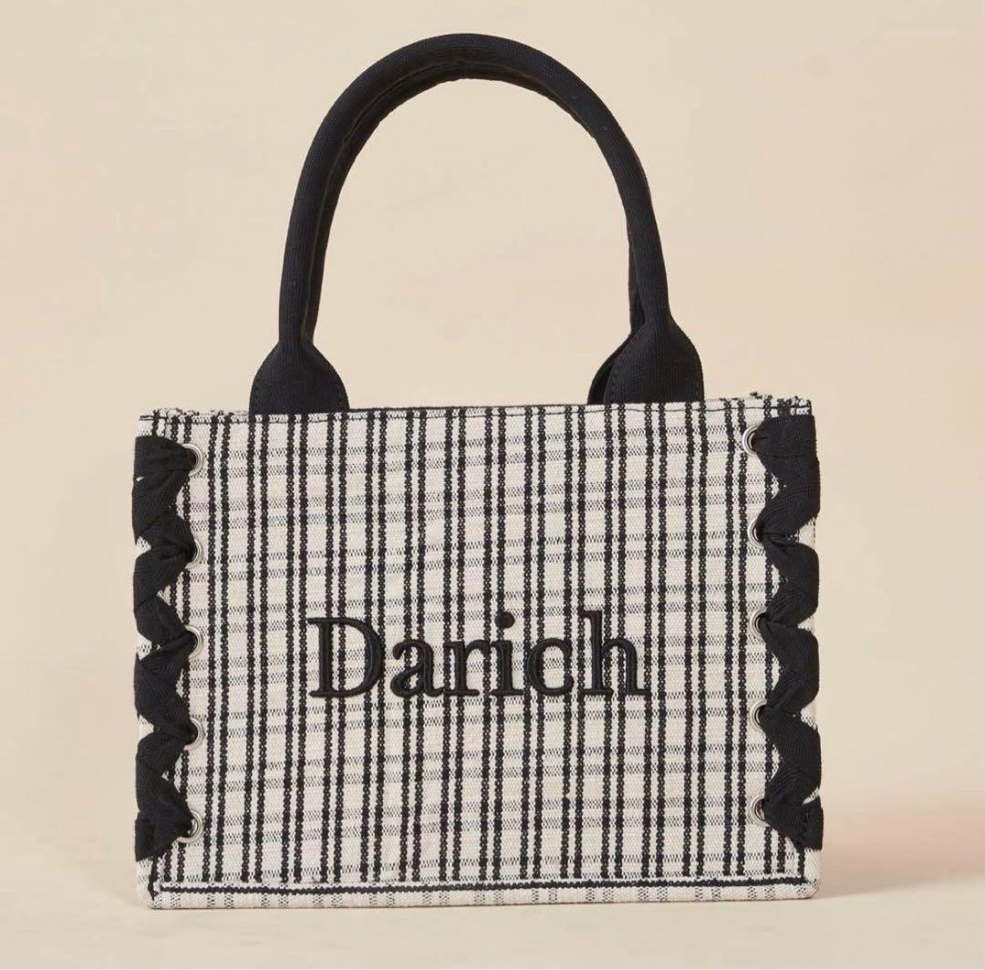 Darich チェック柄バッグ ノベルティ ダーリッチ darich チェックミニトートバッグ MIX ベルティ