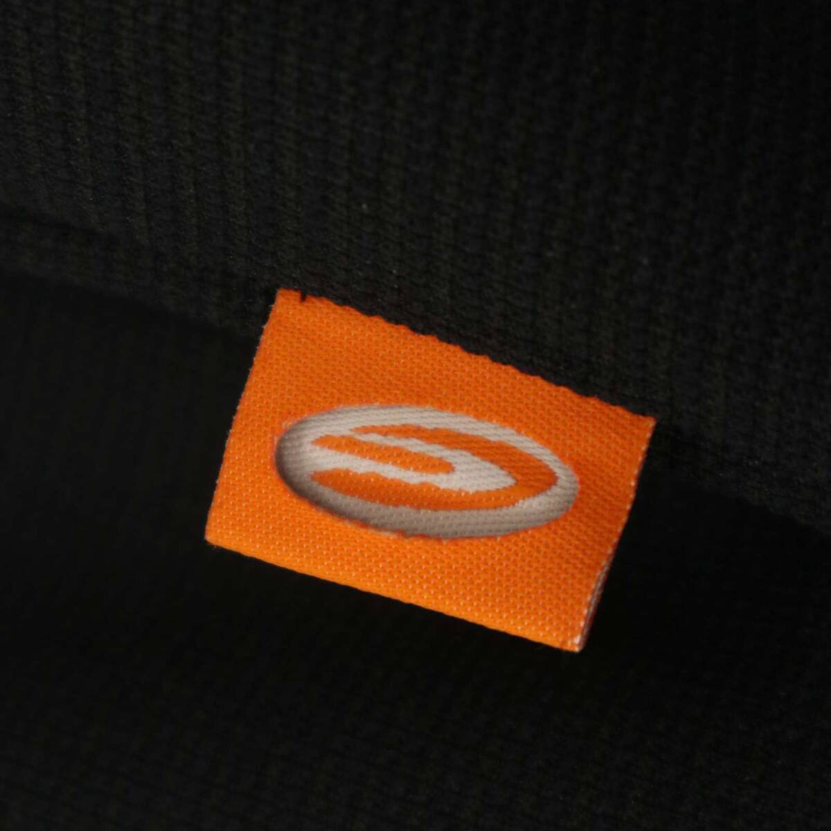 Paradiso GOLF パラディーゾ ゴルフ 通年 ロゴ刺繍★ 長袖 ハーフジップ シャツ Sz.M　メンズ 黒_画像6