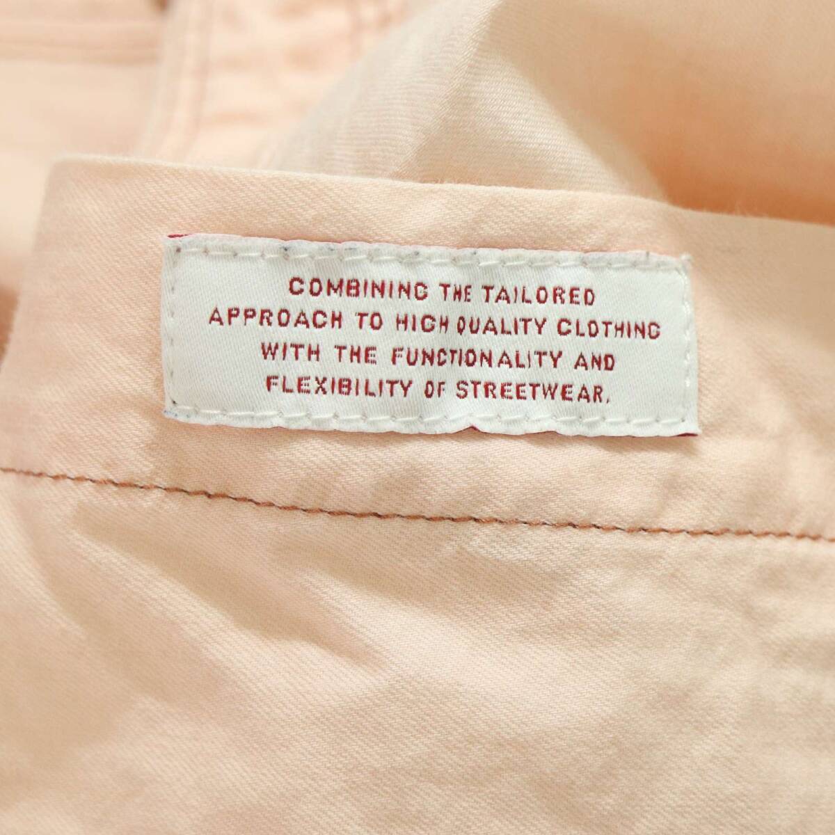 DELUXE デラックス 通年 バック刺繍★ ステッチ 長袖 シャツ Sz.M メンズ_画像8