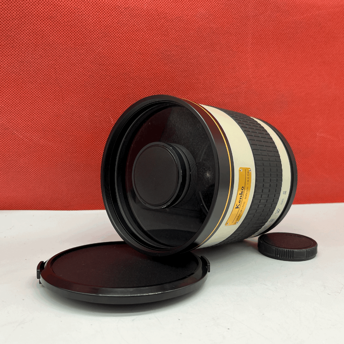 ☆10 Kenko MIRROR LENS 800mm F8 DX カメラ レンズ ミラーレンズ 単焦點(diǎn) マニュアルフォーカス Canon用 キャノン ケンコー