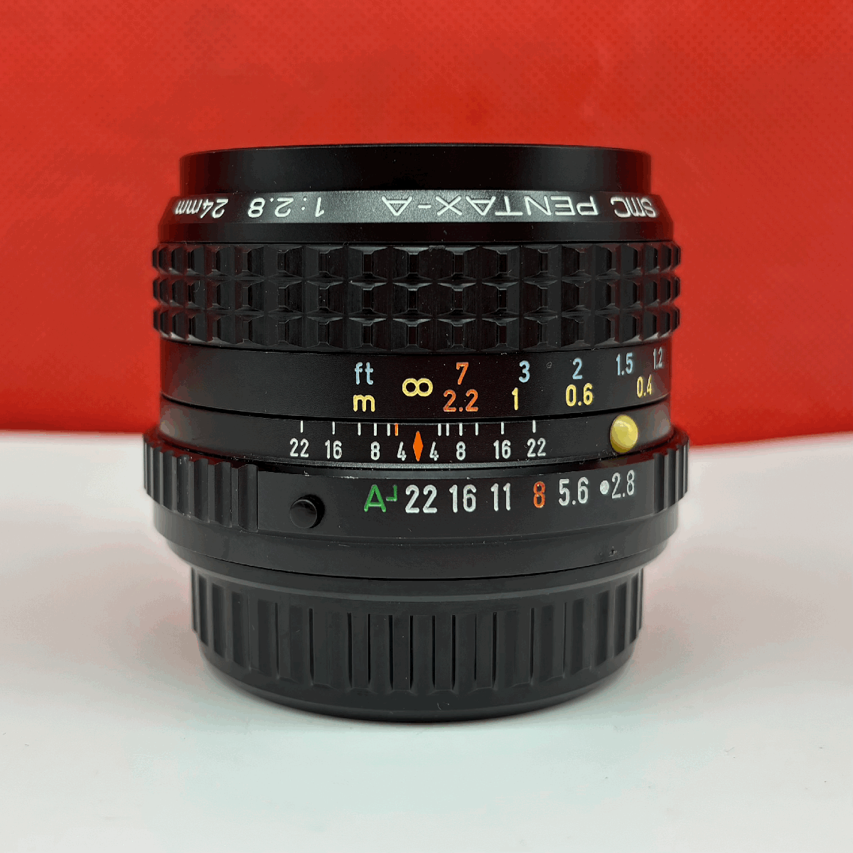 #02 防濕庫保管品 PENTAX smc PENTAX-A F2.8 24mm カメラ レンズ 単焦點 マニュアルフォーカス ペンタックス