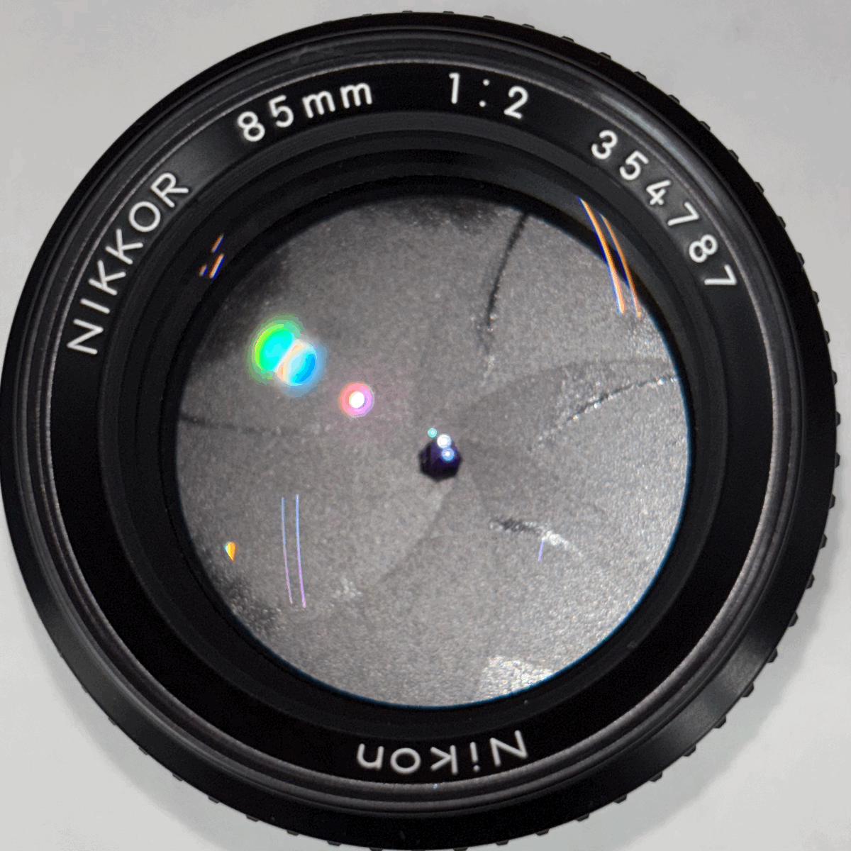#06 Nikon NIKKOR 85mm F2 Ai-s カメラ レンズ 単焦點(diǎn) マニュアルフォーカス ニコン
