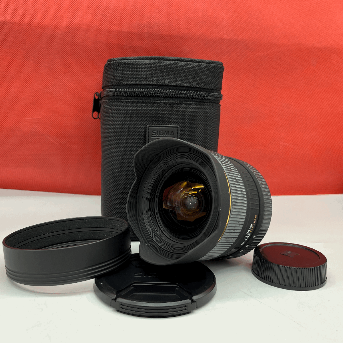 ☆25 SIGMA EX 12-24mm F4.5-5.6 DG HSM カメラ レンズ オートフォーカス AF動(dòng)作確認(rèn)済 Nikon用 ニコン シグマ