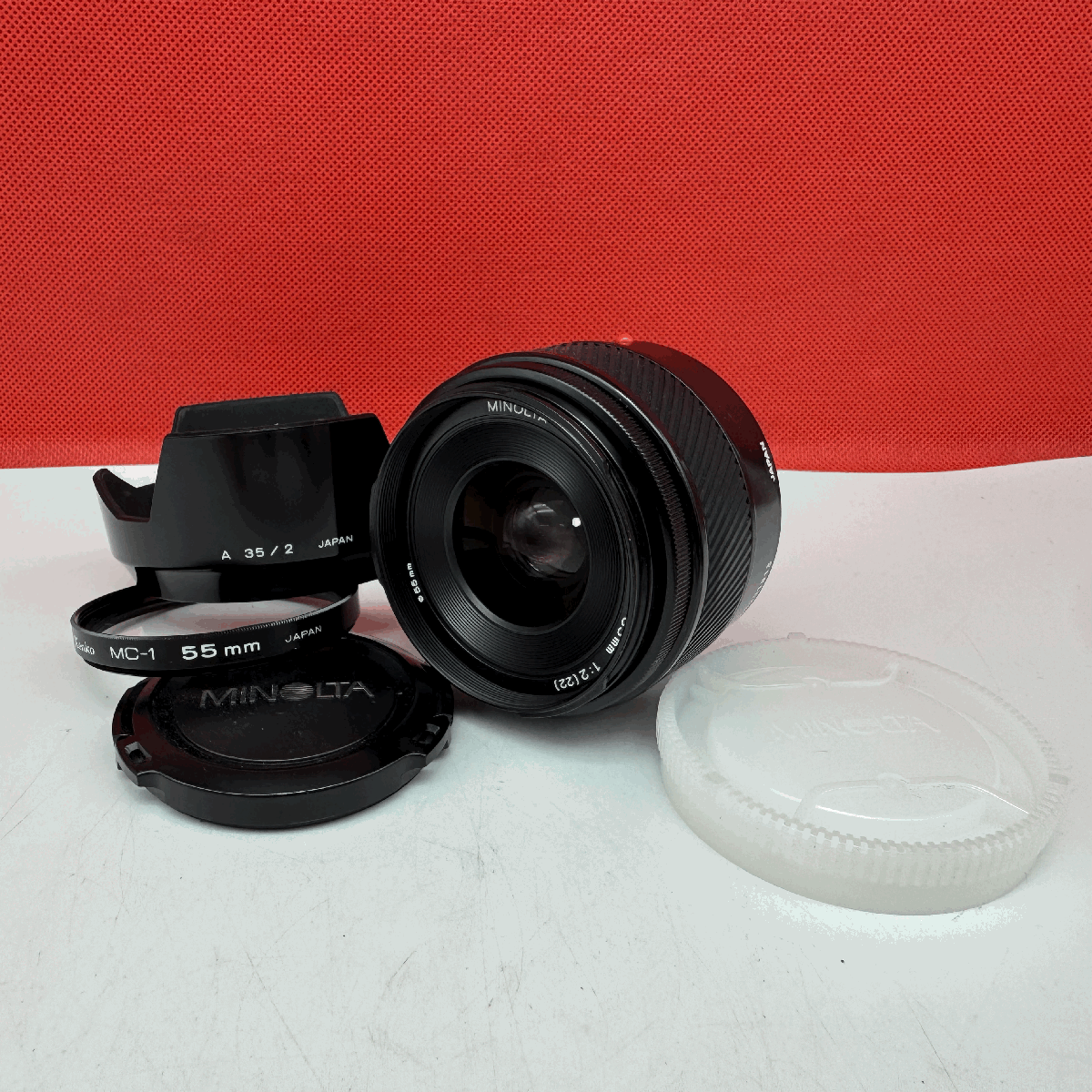 ▲18 MINOLTA AF 35mm F2(22)カメラ レンズ 単焦點(diǎn) オートフォーカス AF動(dòng)作確認(rèn)済 ミノルタ