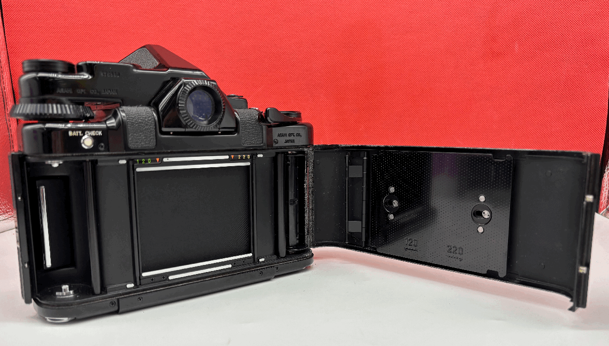 #07 PENTAX 6×7 TTL Super-Multi-Coated TAKUMAR/6×7 F3.5 55mm 中判フィルムカメラ ボディ レンズ 動作確認済 ペンタックス