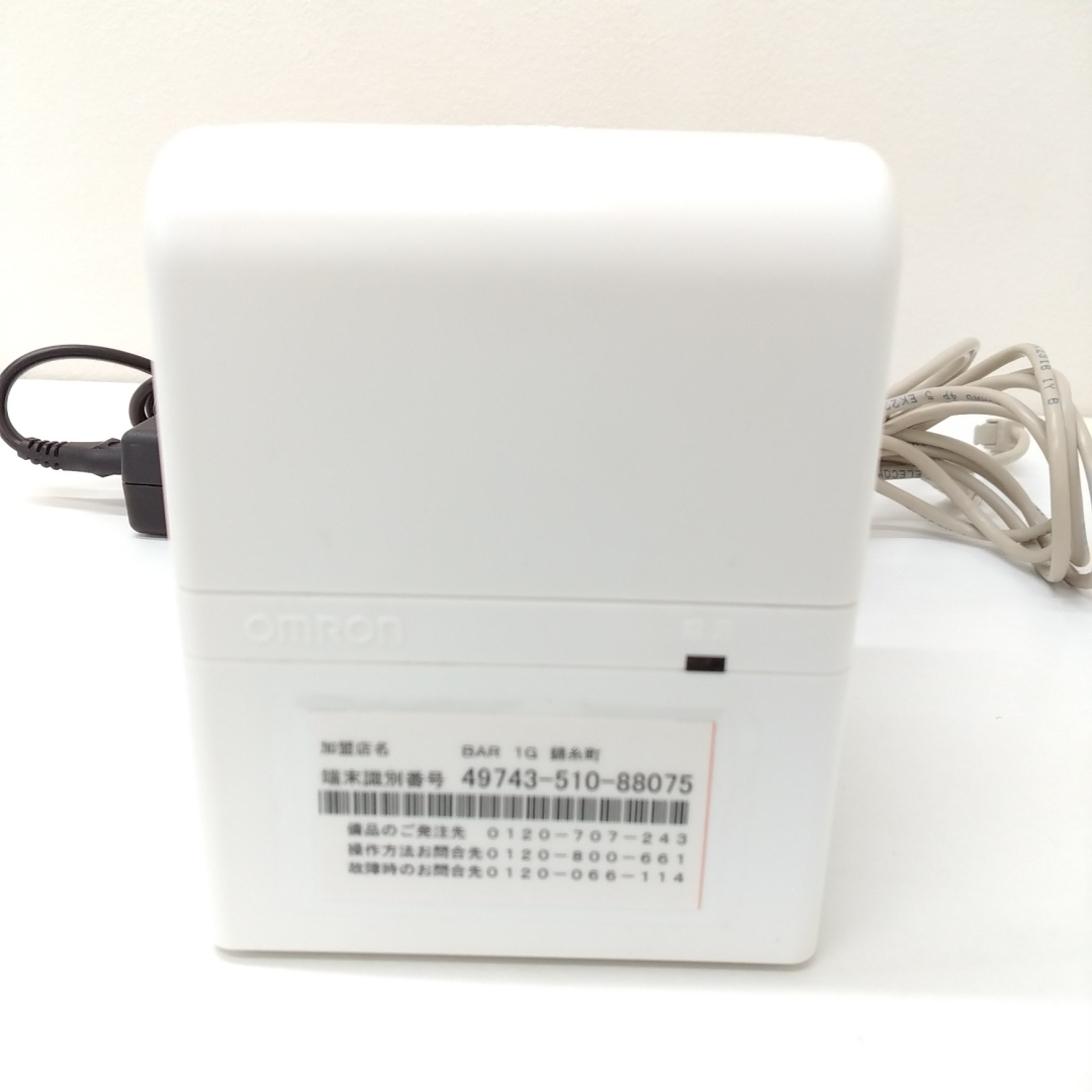 MTHLM★若 OMRON オムロン 決済端末プリンターセット CATS300 3M8CQ-CLUF 3M8CP-A-C01U _画像4