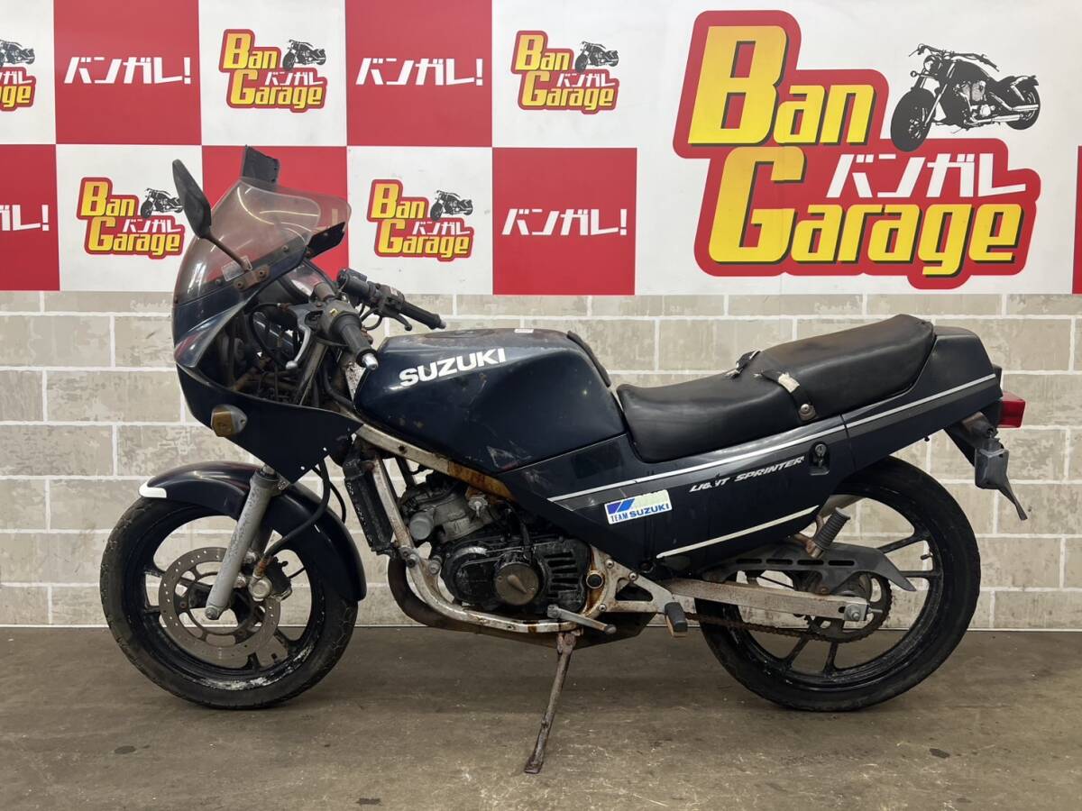 美品(๑•́ω•̀๑)RG125ガンマ スクリーン nf11f 1型 1985年製 美品(๑•́ω•̀๑)RG125ガンマ スクリーン nf11f 1型 1985年製