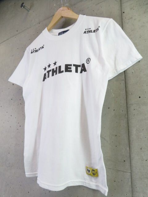 【送料300円可】4070s1◆良品◆ATHLETA アスレタ 半袖Tシャツ S/ジャージジャケット/パンツ/サッカー/フットサル/セットアップユニフォーム_画像2