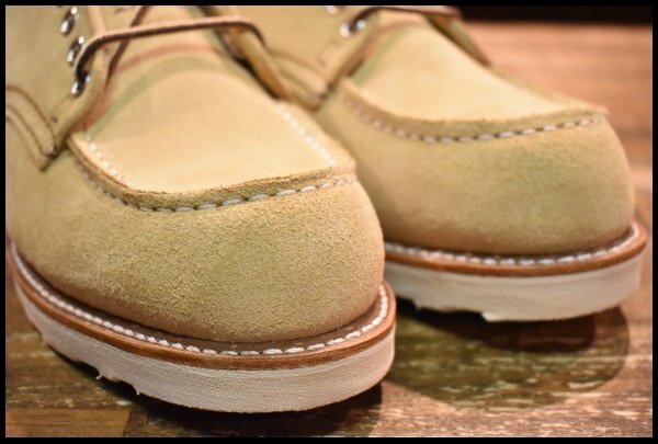 【8D 箱付 未使用 24年】レッドウィング 8079 オックスフォード ホーソーンアビレーンラフアウト ベージュ ブーツ redwing HOPESMORE_画像6