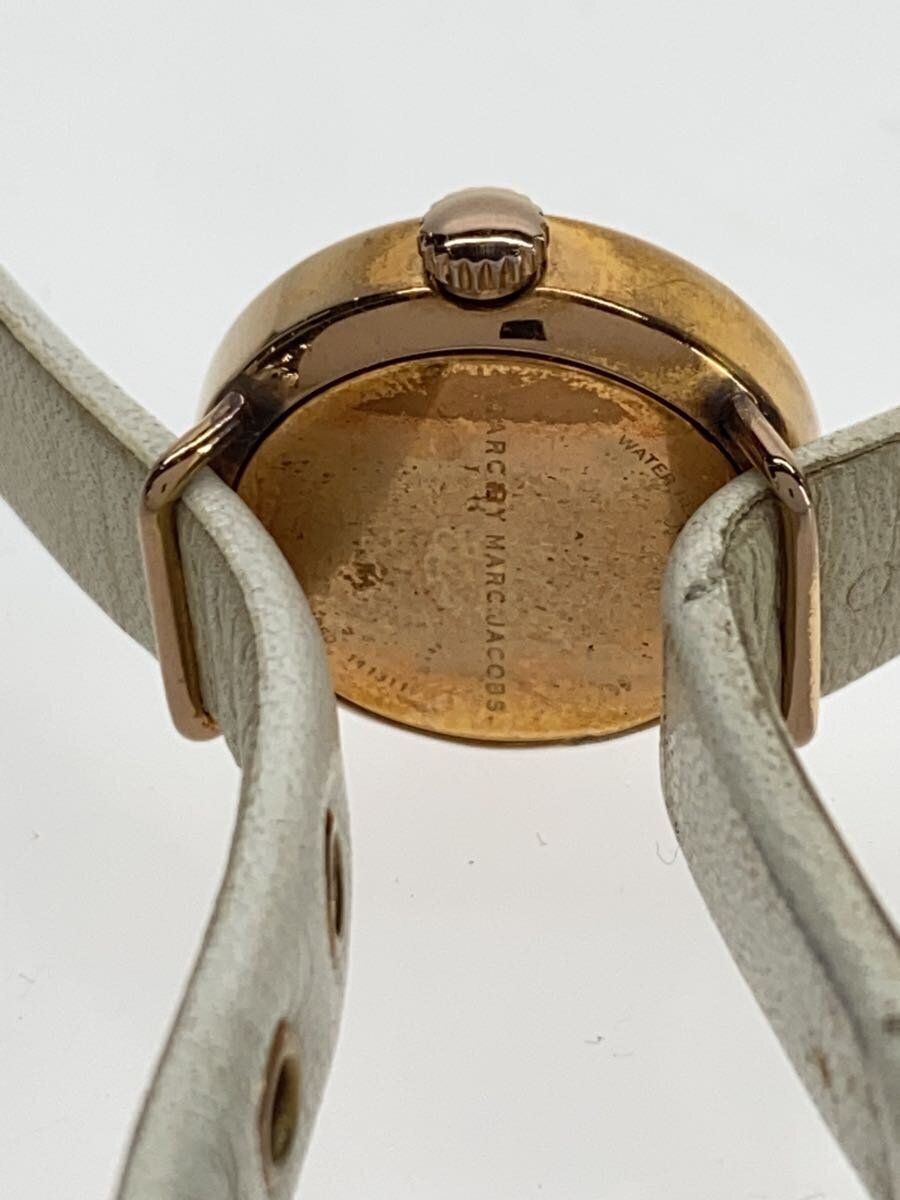 MARC BY MARC JACOBS◆クォーツ腕時計/アナログ/WHT/MBM1250_画像3