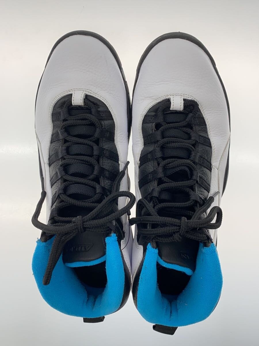 NIKE*AIR JORDAN 10 RETRO/ воздушный Jordan retro / белый /310805-106/28.5cm/WHT