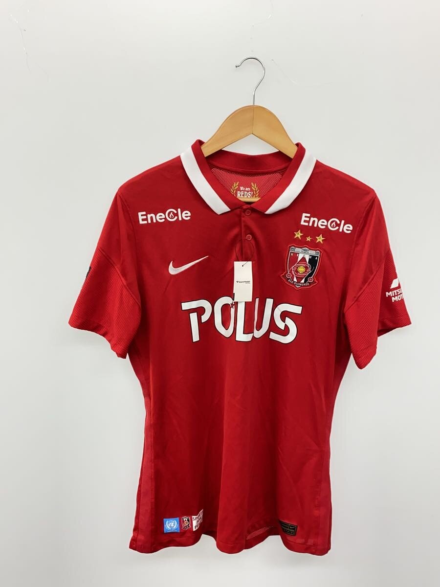 NIKE◆浦和レッズ/ポロシャツ/XXL/ポリエステル/RED/db5735-611