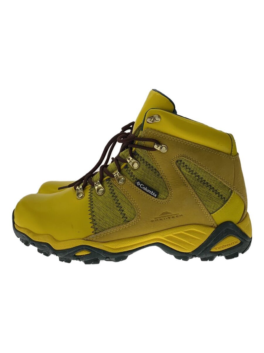 Columbia◆トレッキングブーツ/28.5cm/YLW/レザー/YM3607-716_画像1