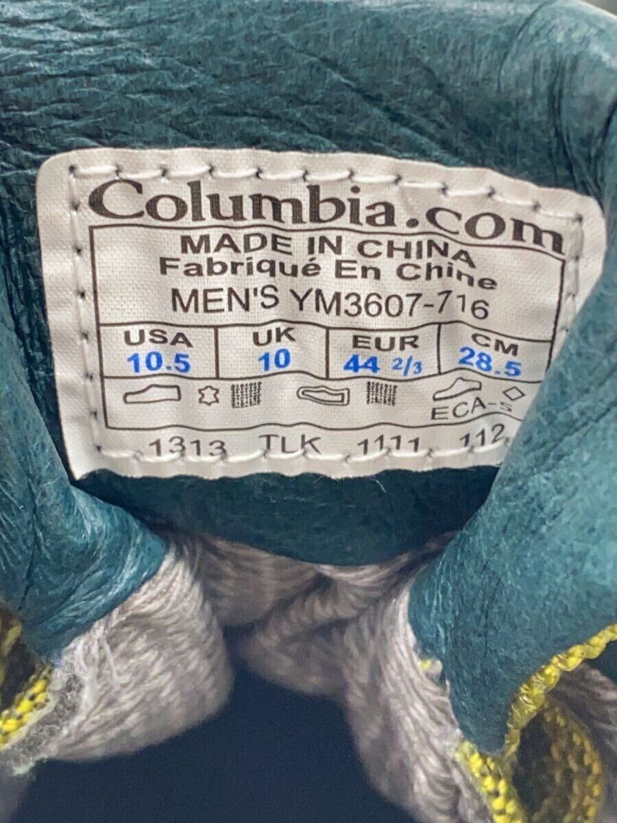 Columbia◆トレッキングブーツ/28.5cm/YLW/レザー/YM3607-716_画像5