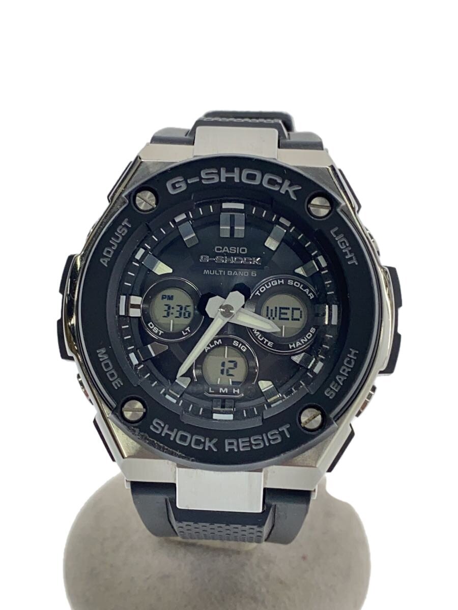 CASIO◆ソーラー腕時計/デジアナ/--/BLK/BLK CASIO◇ソーラー腕時計・G-SHOCK⁄デジアナ⁄BLK