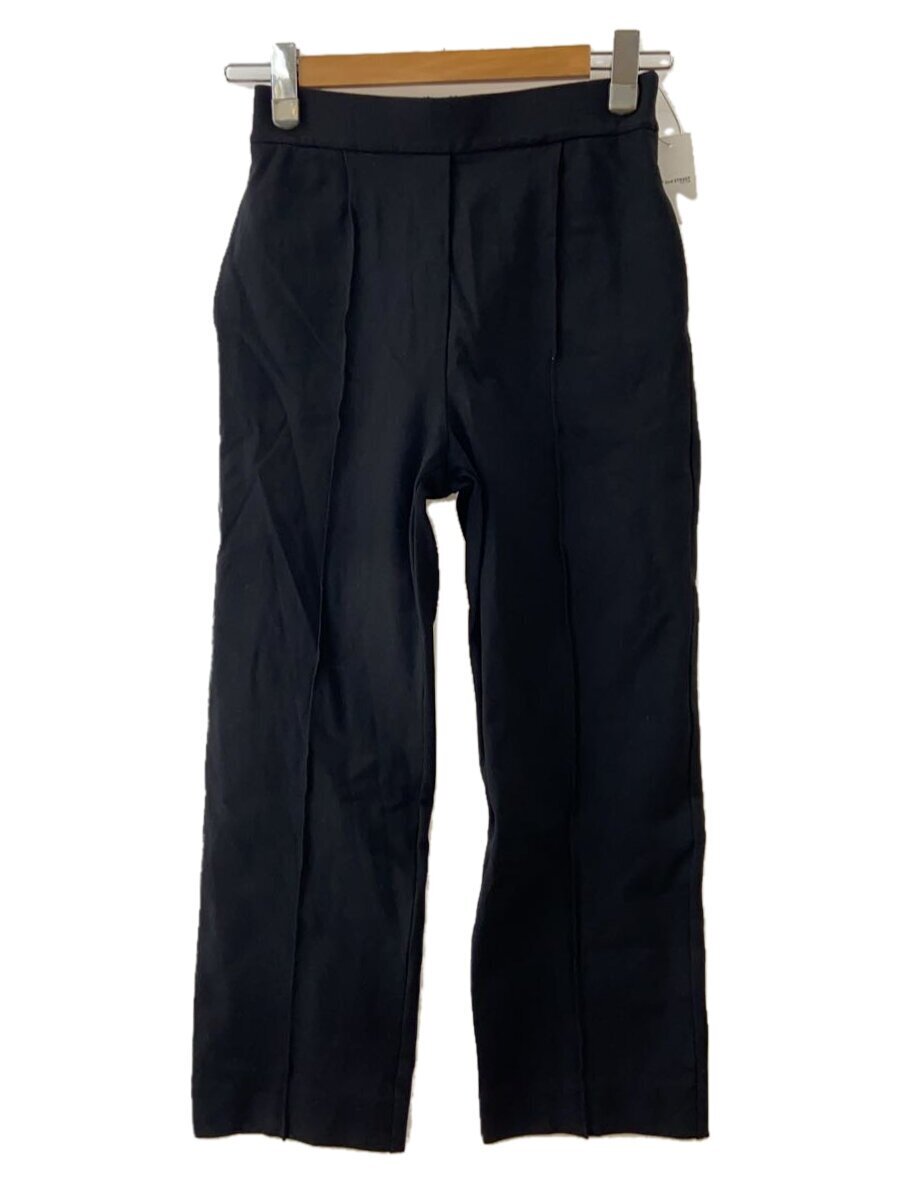 OHGA◆スーパー美脚パンツ/ボトム/S/レーヨン/BLK/無地/OHGA-4040-3