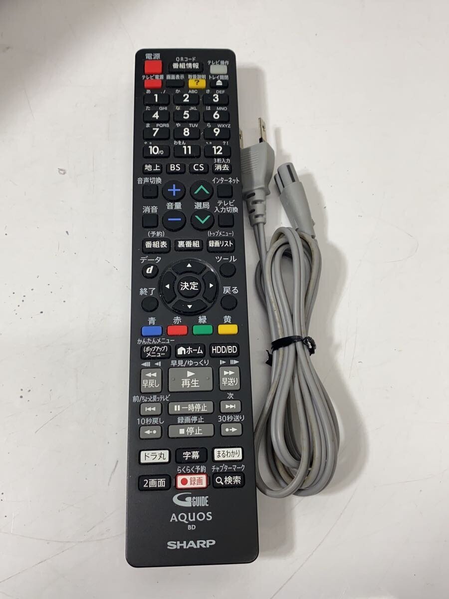 SHARP◆ブルーレイレコーダー AQUOSブルーレイ BD-NW1200 [ブラック系]