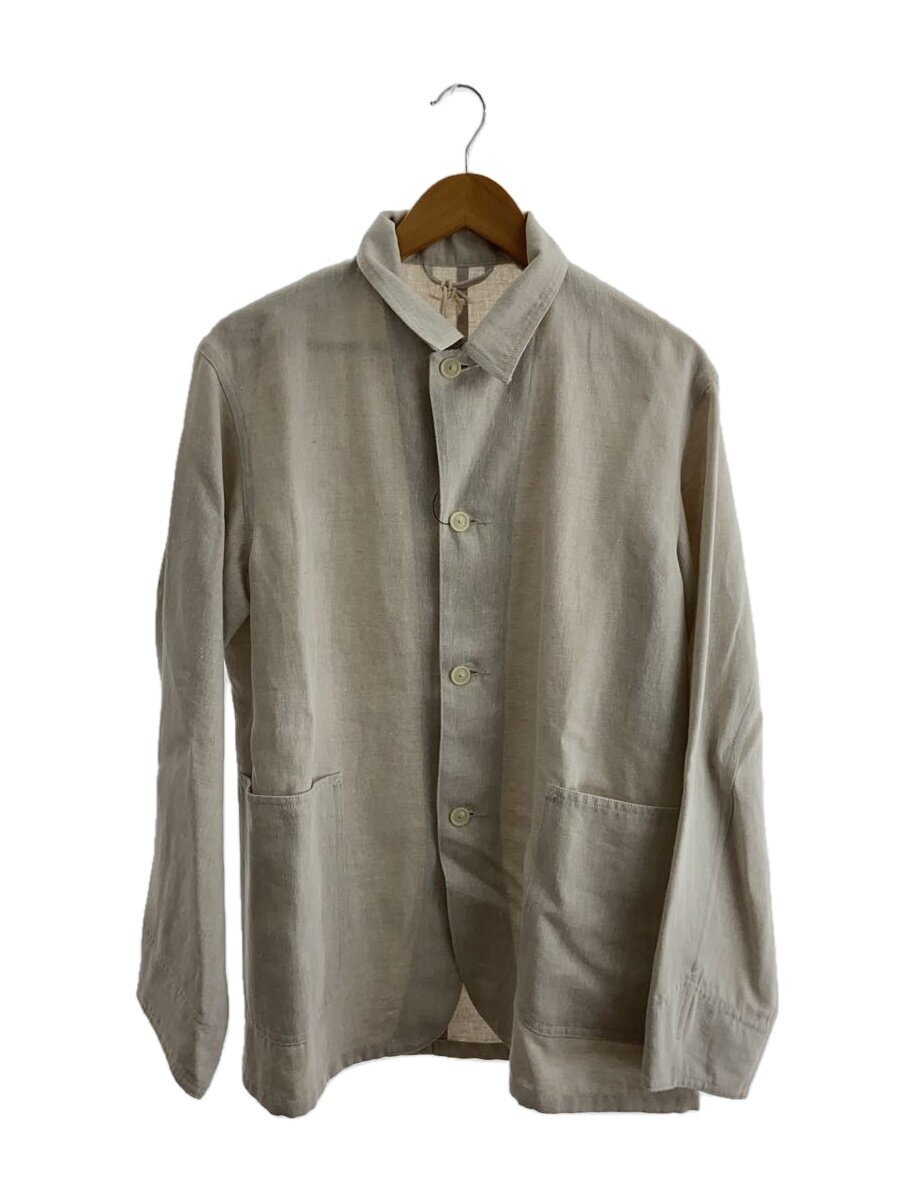 MAATEE&SONS◆LINEN COVER ALL JACKET/ジャケット/2/リネン/BEG/MT2103-0921