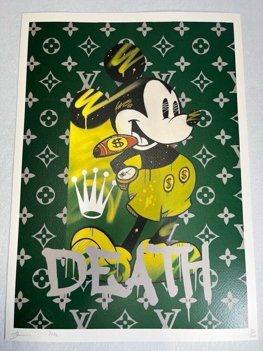 DEATH NYC アートポスター Mickey VUITTON no.32 DEATH NYC アートポスター Mickey VUITTON no.32 DEATH NYC 世界