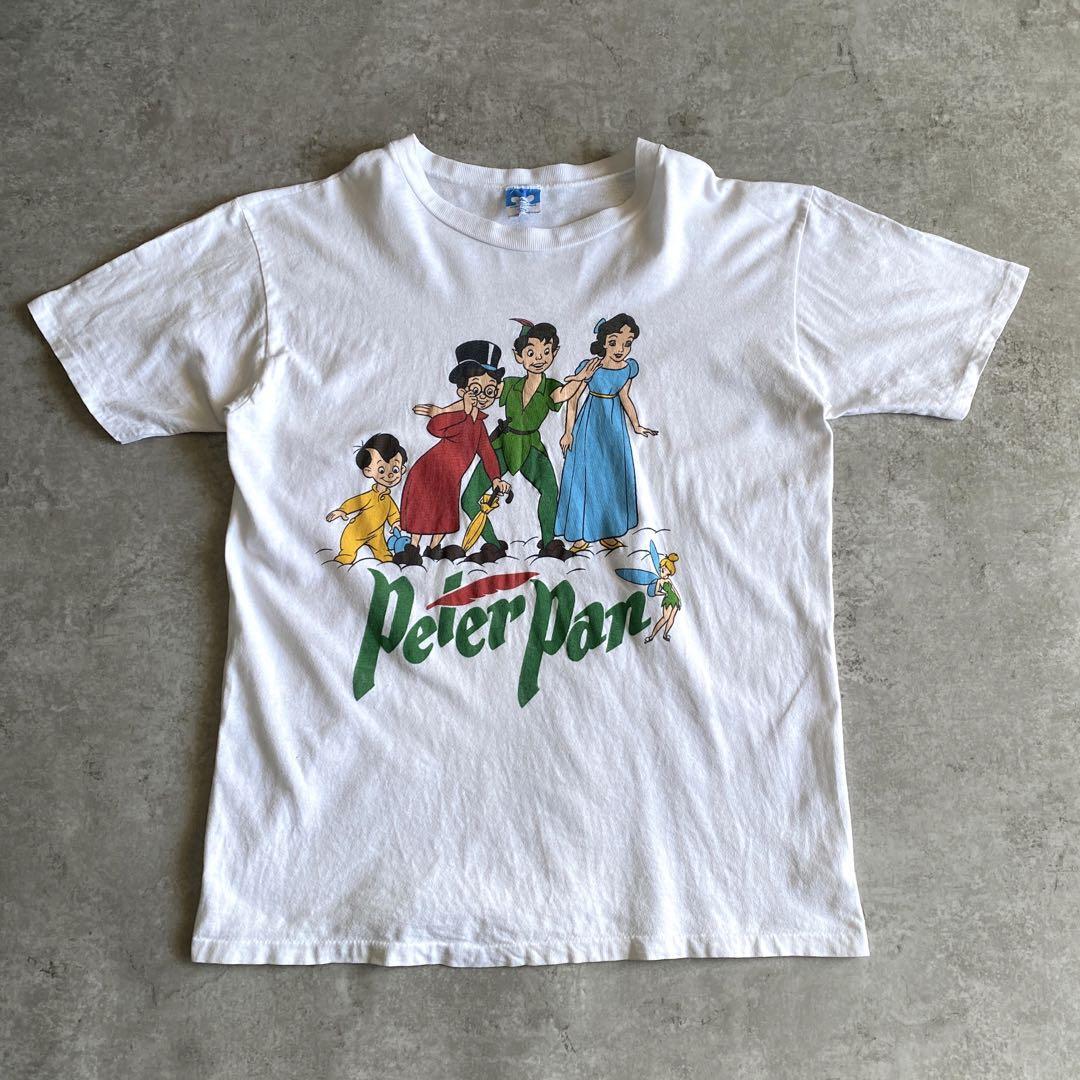 DISNEY ピーターパン ムービーTシャツ ディズニー 80s ビンテージ USA製 Disney ディズニー 映画 ムービー アニメ
