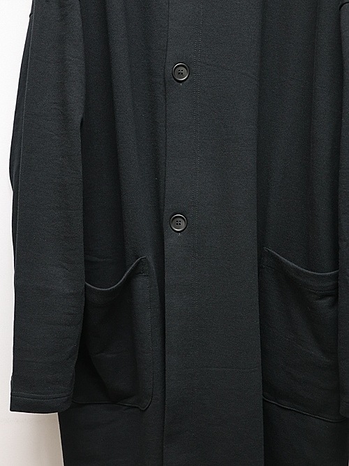 SALE30%OFF/Yohji Yamamoto・ヨウジヤマモト/40/20 MINI FLEECE RE ASYMMETRY L CD/BLACK・3_画像3