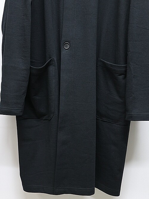 SALE30%OFF/Yohji Yamamoto・ヨウジヤマモト/40/20 MINI FLEECE RE ASYMMETRY L CD/BLACK・3_画像4