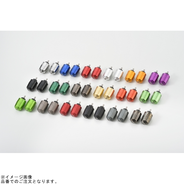 POSH ポッシュ 033979-01-10 ウルトラヘビーバーエンド タイプ2 ホンダ/スズキ系純正ハンドル用 M6タイプ ブルー_画像7