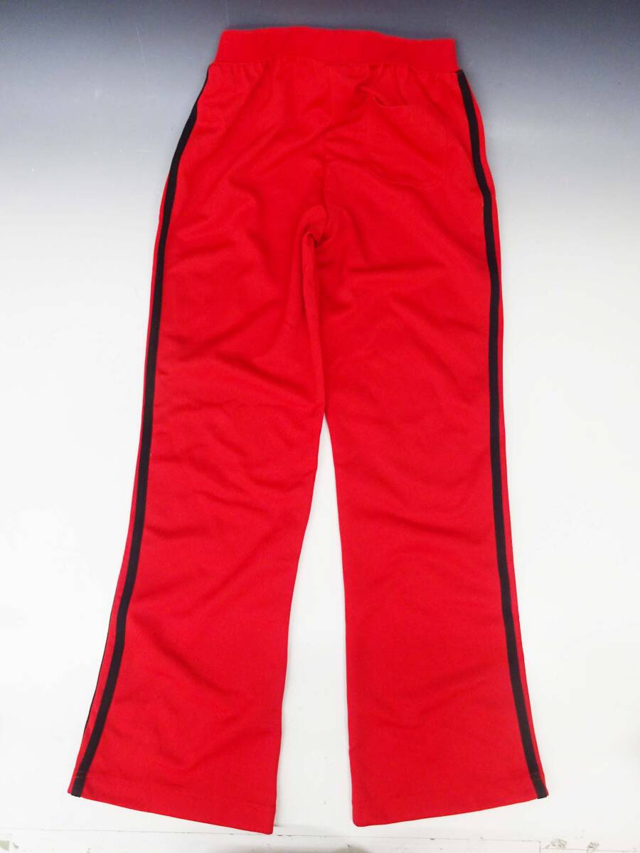 ◆(NS) adidas アディダス 上下 ジャージ セット トラックジャケット パンツ スポーツウェア Sサイズ 赤 レッド キッズサイズ 子ども用_画像9