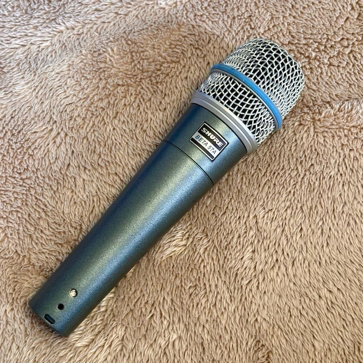 SHURE シュア BETA 57A ダイナミックマイク 美品中古