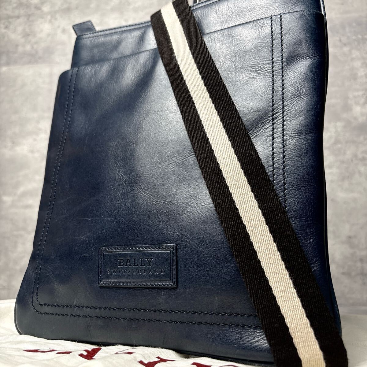 希少 バリー BALLY ショルダーバック トレスポ ブラック 鍵付 希少カラー/極美品》 BALLY バリー メンズ ショルダーバッグ
