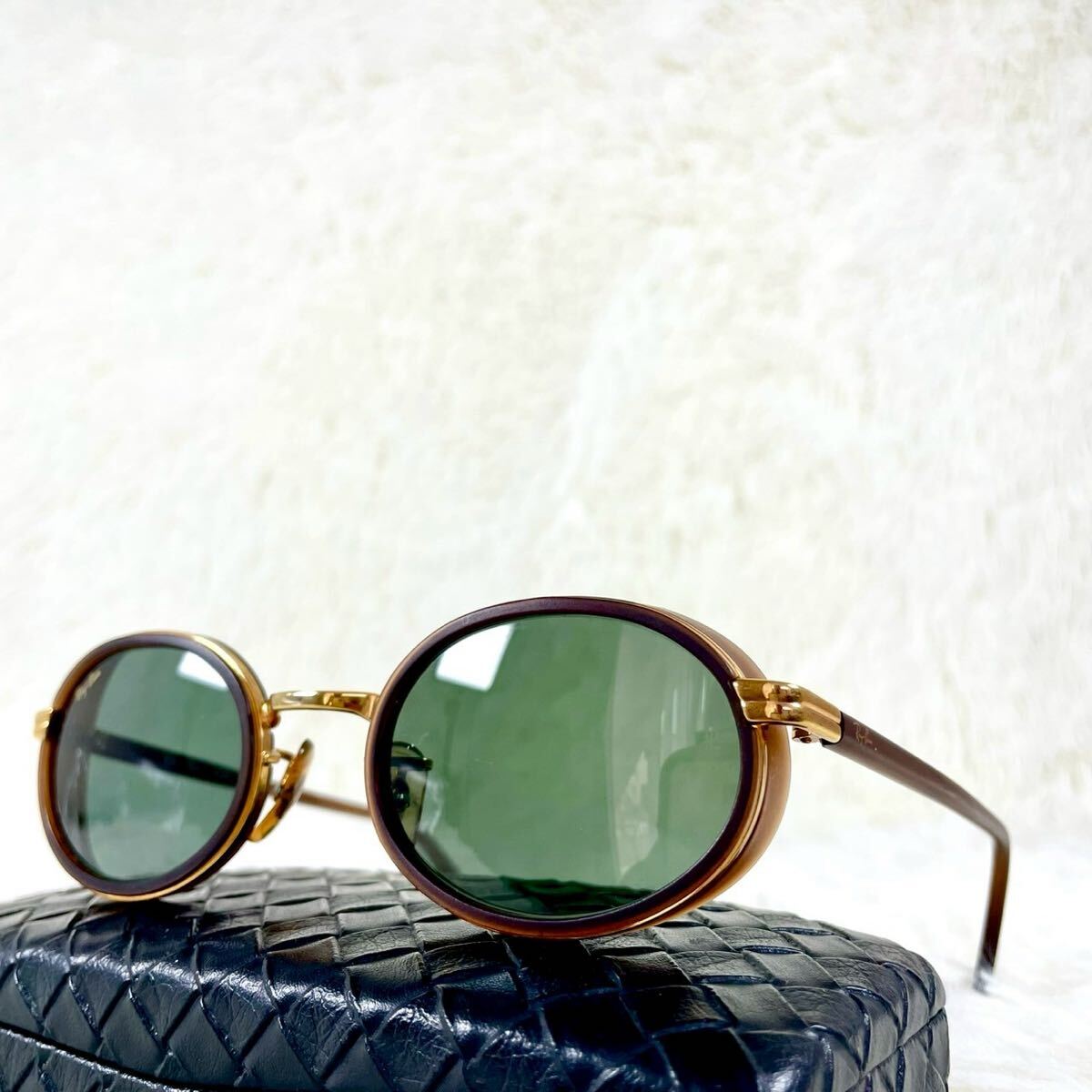 Ray-Ban ブラウンフレーム グリーンレンズ サングラス(ボシュロム) 美品・90's Ray-Ban レイバン サングラス W2314 ボシュロム