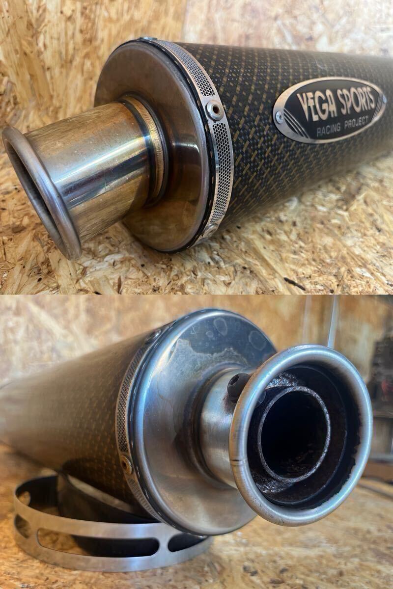 VEGA SPORTSマフラー サイレンサー TAKICHI VEGA SPORTS ボルトオン