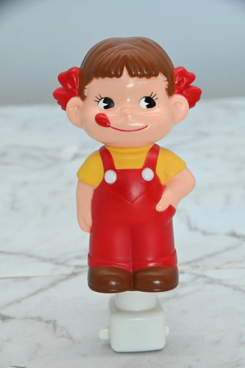 大特価❗昭和雑貨✨フィギュア✨ソフビ✨ペコちゃん✨40年以上前✨5個セット❗ ペコちゃん 昭和レトロ 不二家 当時物 ソフビ フィギュア ランプ