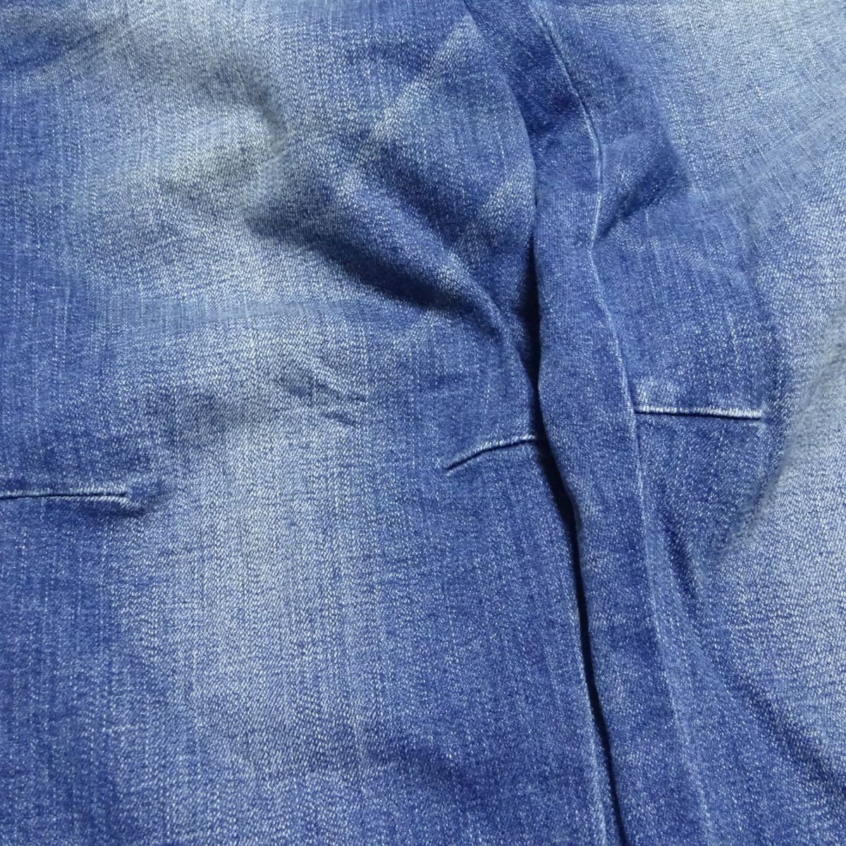 ★BAYFLOW★ユーズド加工デニムジョガーパンツ4/ベイフローデニムパンツジーンズジーパンGパンメンズインディゴアダストリア_画像7