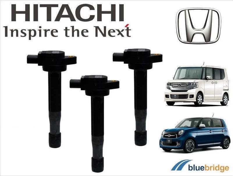 3本セット 日立 新品 ホンダ N-BOX+ カスタム JF1 JF2 イグニッションコイル 30520-R9G-004 U22H01-COIL_画像1