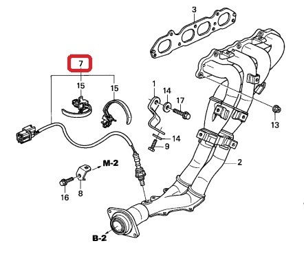 新品 未使用 純正 廃盤 ホンダ S2000 AP1 O2センサー ラムダ オーツー A/F 排気系 HONDA S2K O2 Sensor Oxygen Sensor Discontinued