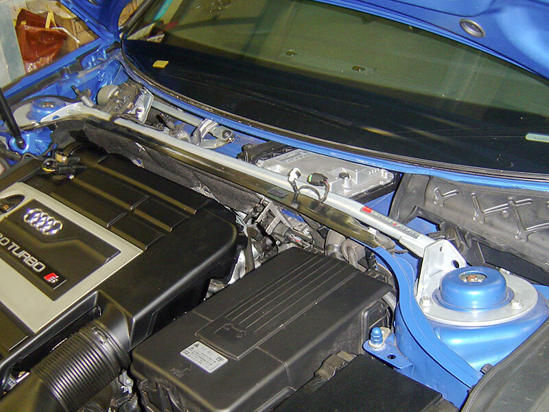 OKUYAMA オクヤマ ストラットタワーバー フロント S3 スポーツバック/ A3 スポーツバック 8PC## スチール 611 736 0_画像2