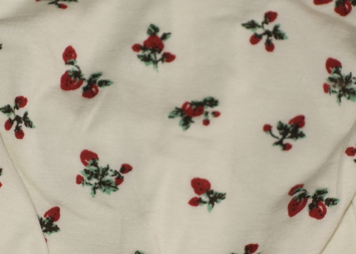 ワコール★ナイトアップブラ★LLサイズ★イチゴ柄★C80/C85/D80/D85/E75/E80/F75/G70/G75/H70★ノンワイヤーブラジャー_画像2