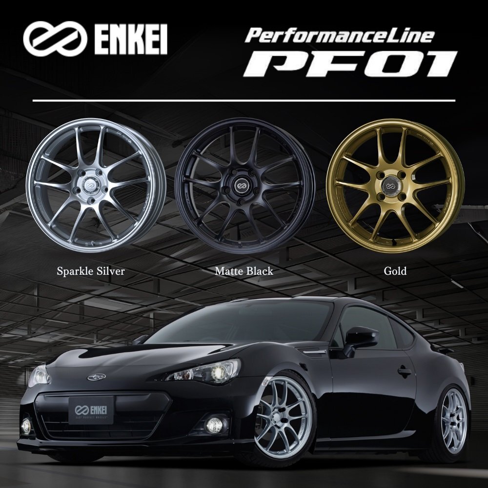 4本購入で送料無料 ENKEI Performance Line PF06 18インチ 18x9.5J 5/114.3 +27 M/W マシニングホワイト 新品ホイール1本価格 エンケイ パフォーマンスライン PFM1 4本セット ホイール ヴェゼル18
