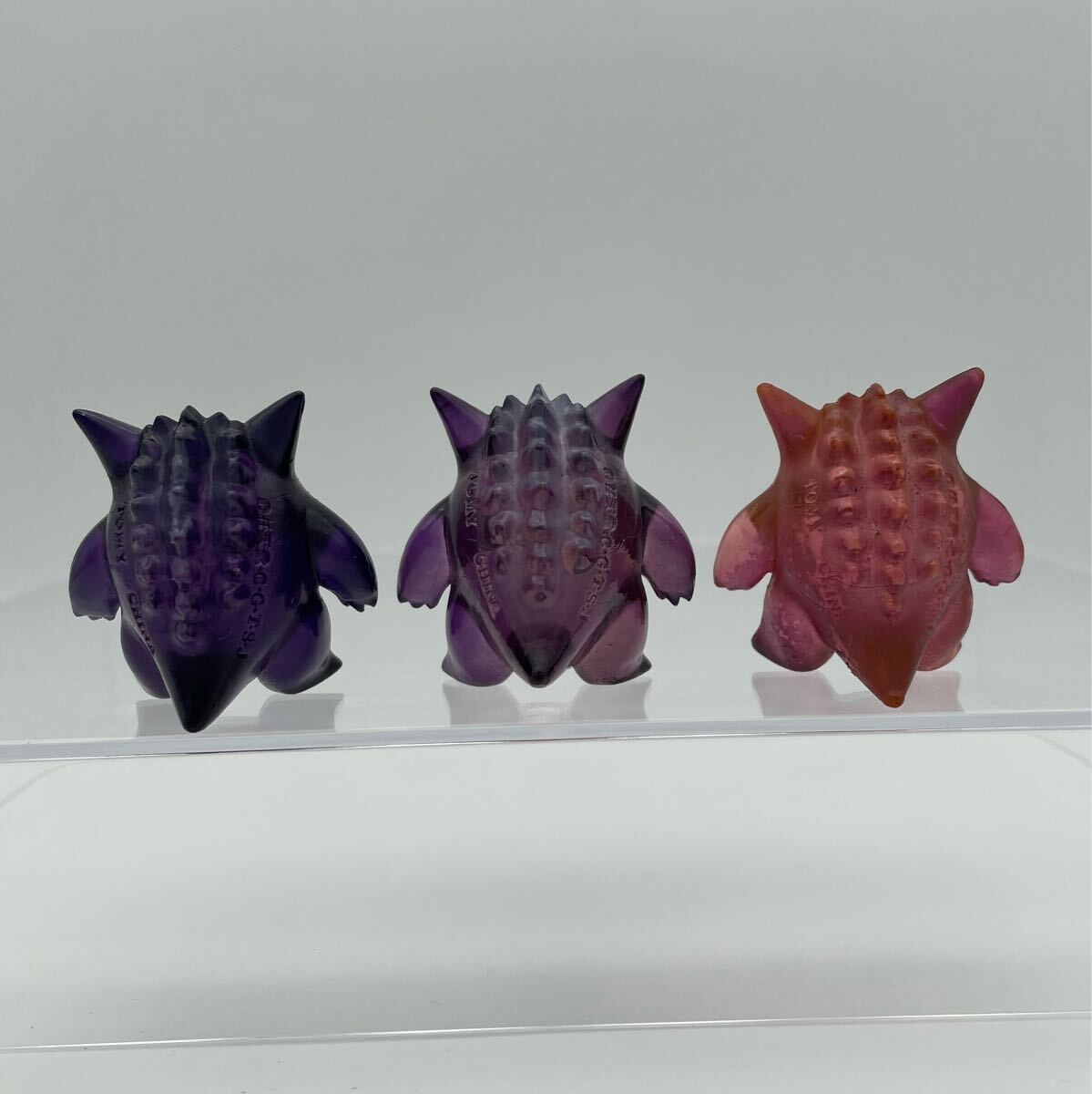 ポケモン 初期モンコレ ゲンガー クリア 色違い モンスターコレクション モンコレ初期 ポケモン フィギュア 色違いゲンガー クリア 透明