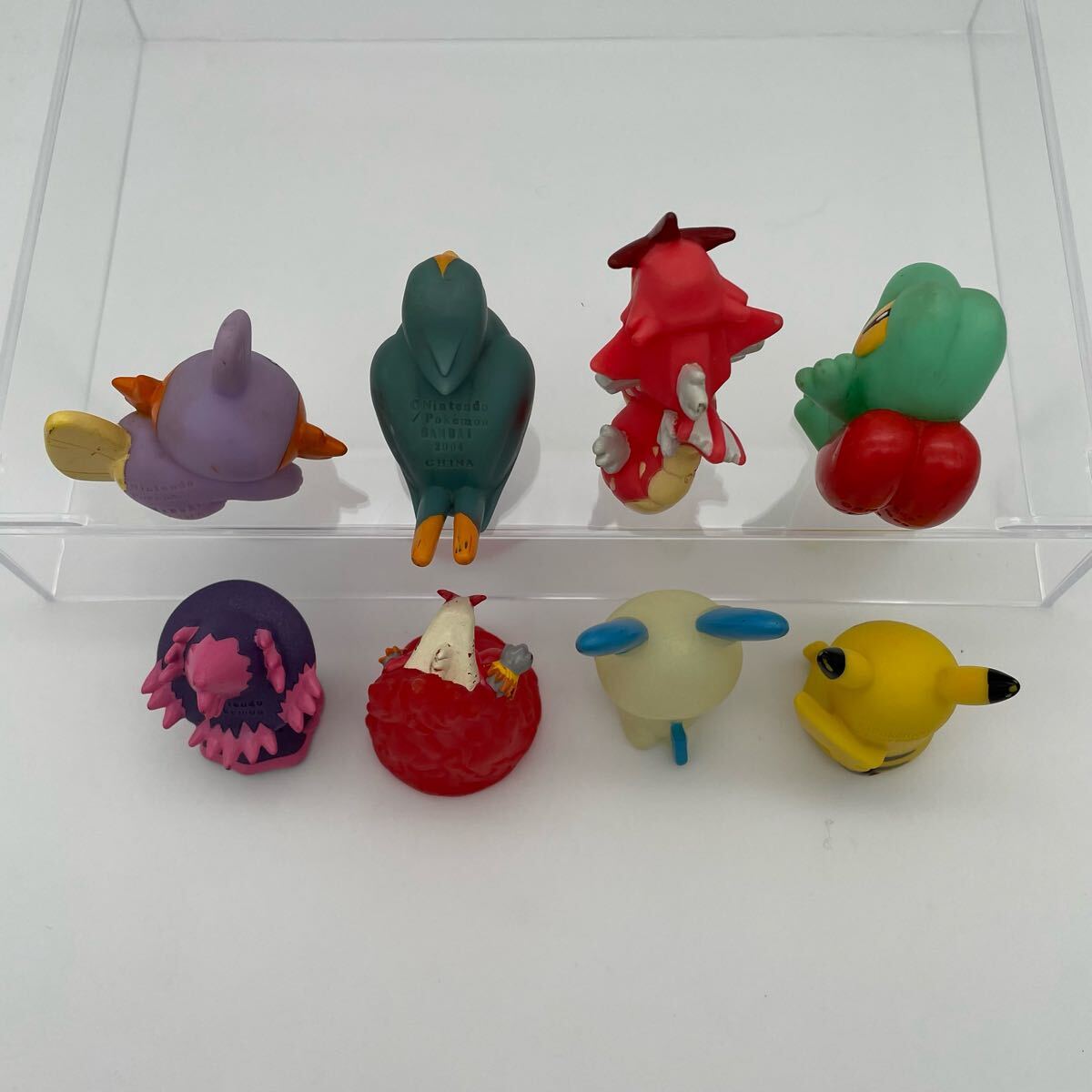 ポケモンキッズ 色違い キモリ ミズゴロウ オオスバメ ポケモンキッズ 指人形 色違い 当選品 懸賞 フィギュア まとめ
